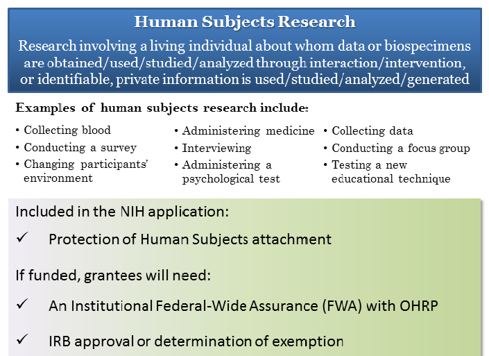 determine if a research study design involves human subjects